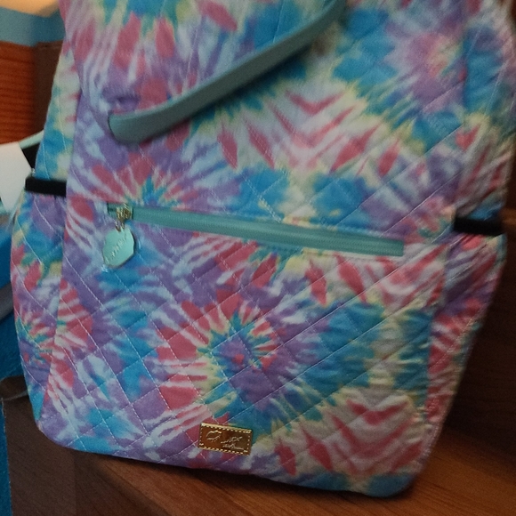 NWT Betsey Johnson Tie Dye Backpack & Wristlet main image 7